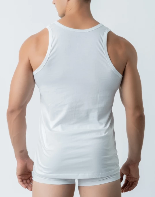 Ebony Mens Vest Sleeveless