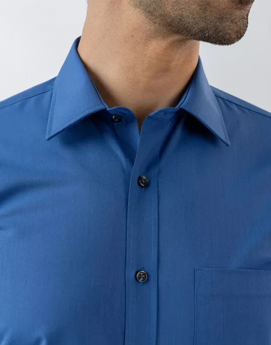 Mens Long Sleeve Light Blue Formal Shirt