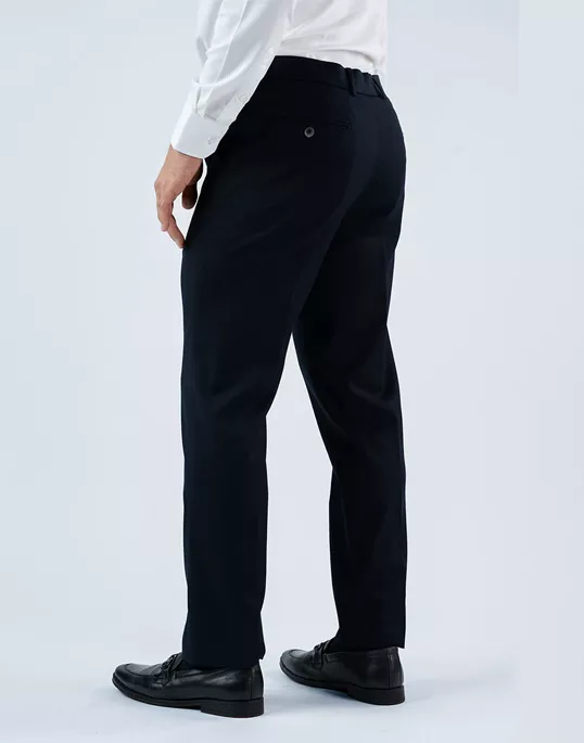 Vantage Blue 4 way Stretch Blue Formal Wear Trouser