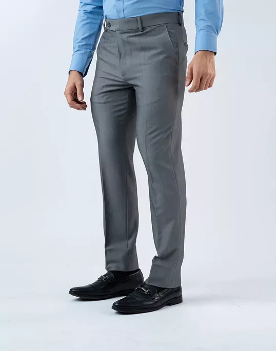 Vantage Blue 4 way Stretch Ash Formal Wear Trouser