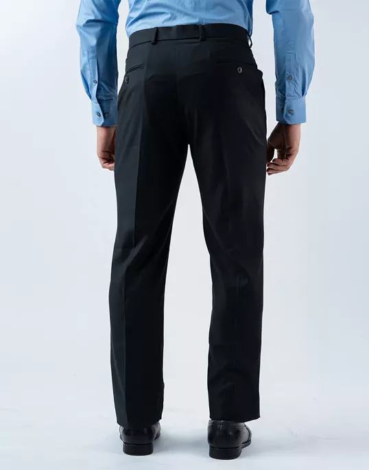 Vantage Blue Auto Flex Grey Ultra Slim Fit Formal Wear Trouser