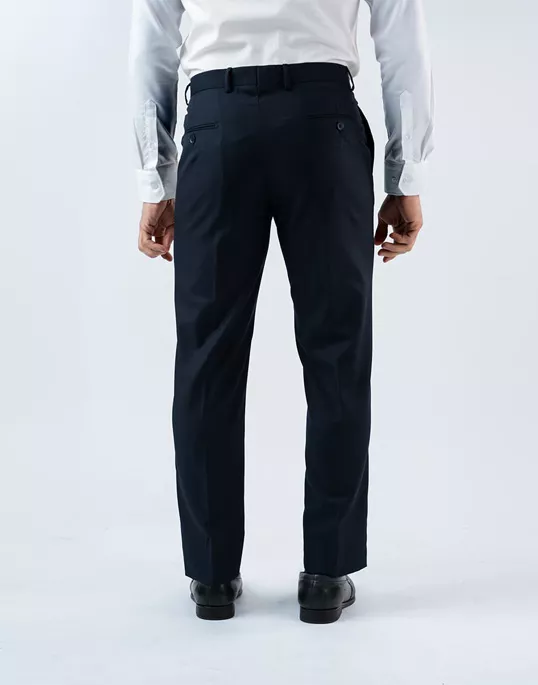  Ebony Mens  Ultra Slim Fit Blue Formal Wear  Trouser