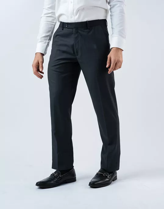  Ebony Mens  Ultra Slim Fit Grey Formal Wear  Trouser