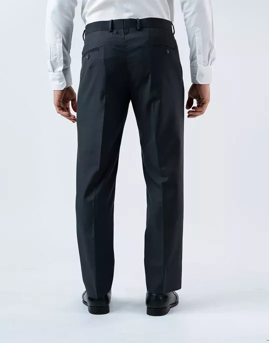  Ebony Mens  Ultra Slim Fit Grey Formal Wear  Trouser