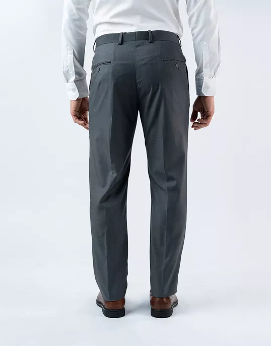  Vantage Mens  Ultra Slim Fit Ash Formal Wear  Trouser