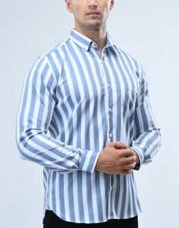 Vantage Sport Printed Regular Fit Long Sleeve Mens Shirt