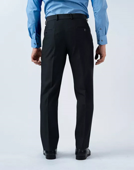 Vantage Blue 4 way Stretch Grey Formal Wear Trouser