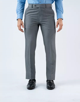 Vantage Blue 4 way Stretch Ash Formal Wear Trouser