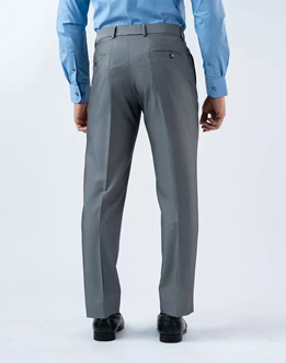 Vantage Blue 4 way Stretch Ash Formal Wear Trouser