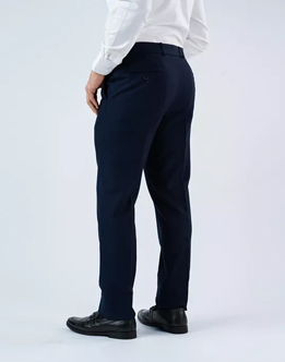 Vantage Blue 4 way Stretch Blue Formal Wear Trouser