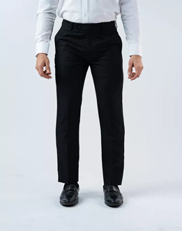  Ebony Mens  Ultra Slim Fit Black Formal Wear  Trouser