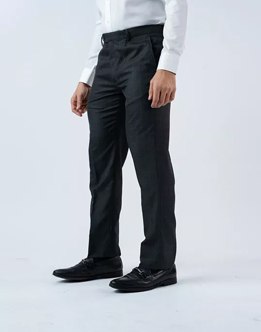 Vantage Blue Ultra Slim Fit Grey Check Formal Wear Trouser